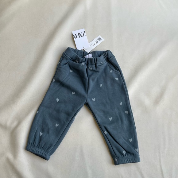 Zara Kids Faux Fur Lined Pants 218 